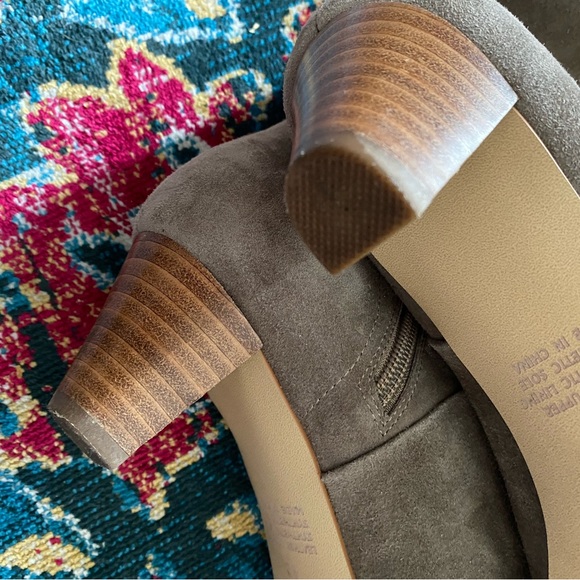 Rare find 🖤 SILENT D Tenny Tall Boots. Suede Taupe. Size 40 - Picture 12 of 13